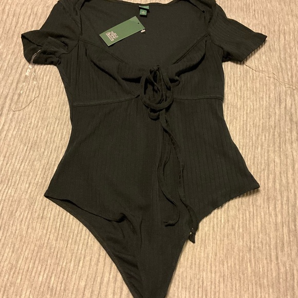 🐝 NWT Body Suit Black Size M - Picture 2 of 8